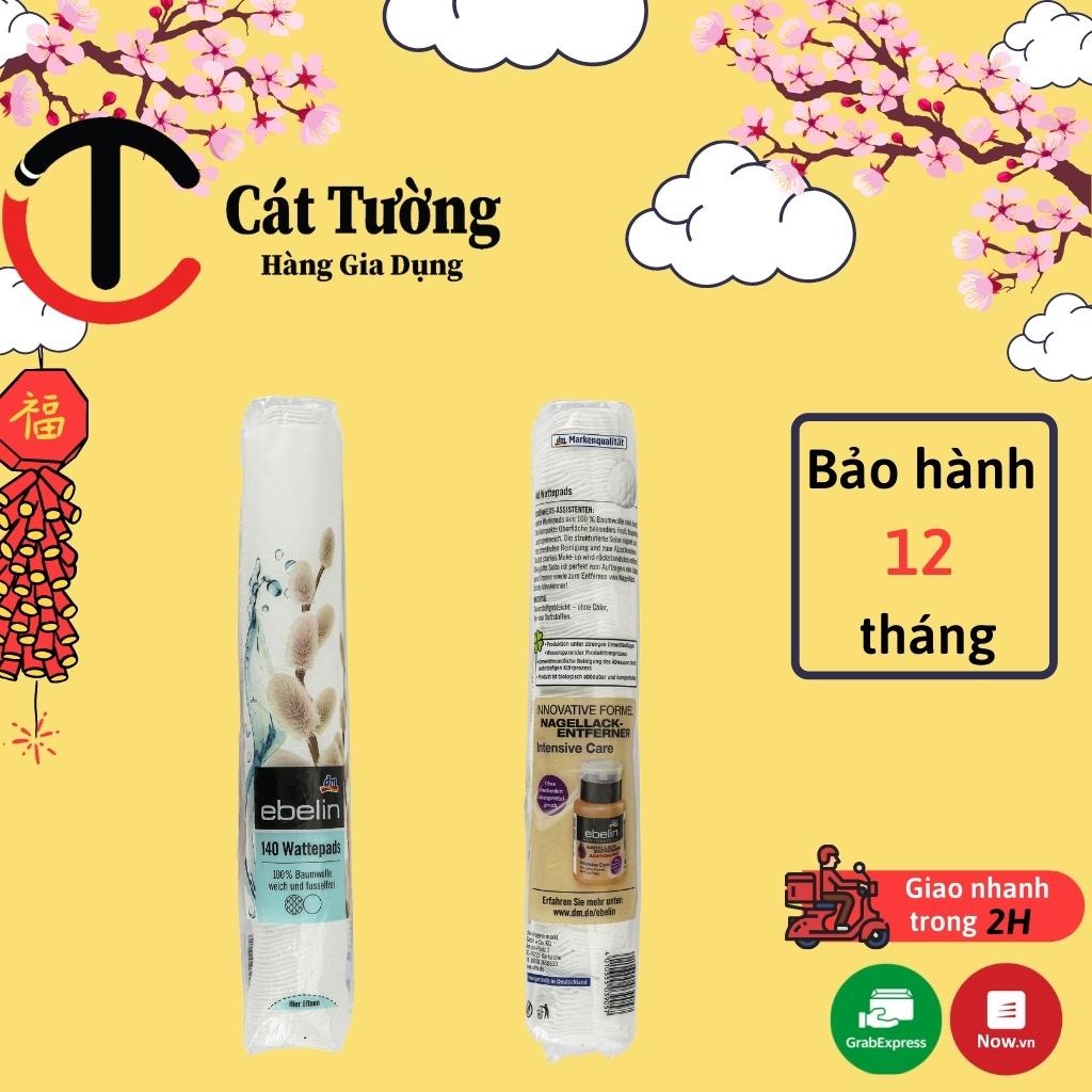 Bông Tẩy Trang Ebelin Đức 140 miếng HÀNG ĐỨC