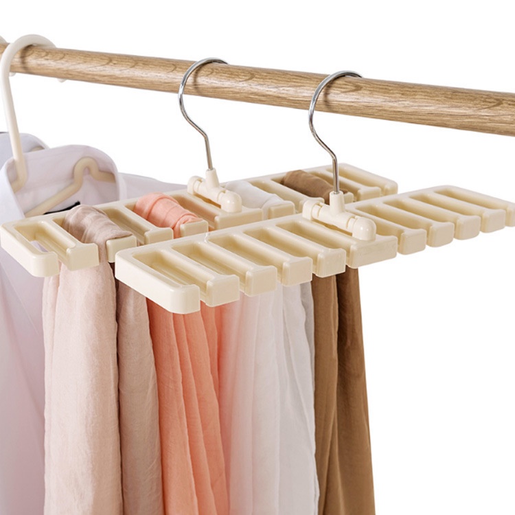 Móc Treo Quần Áo 10 Ngăn Tiện Lợi