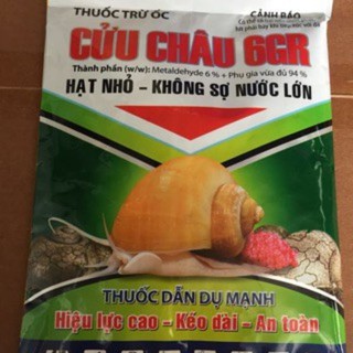 Bả diệt ốc sên gây hại cây trồng an toàn, hiệu quả cao