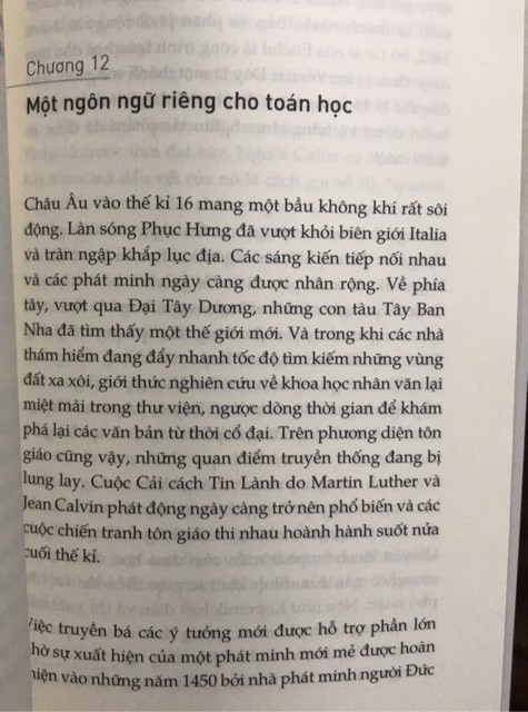 Sách Toán Học, Một Thiên Tiểu Thuyết