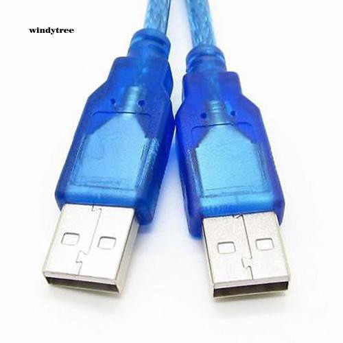 Cáp sạc wdte _ 30cm USB 2.0 loại A phích cắm 2 đầu tiện dụng