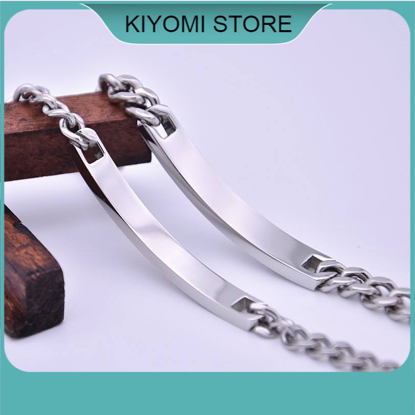VÒNG TAY LẮC TAY CẶP ĐÔI NAM NỮ PHONG CÁCH THỜI TRANG KIYOMI STORE