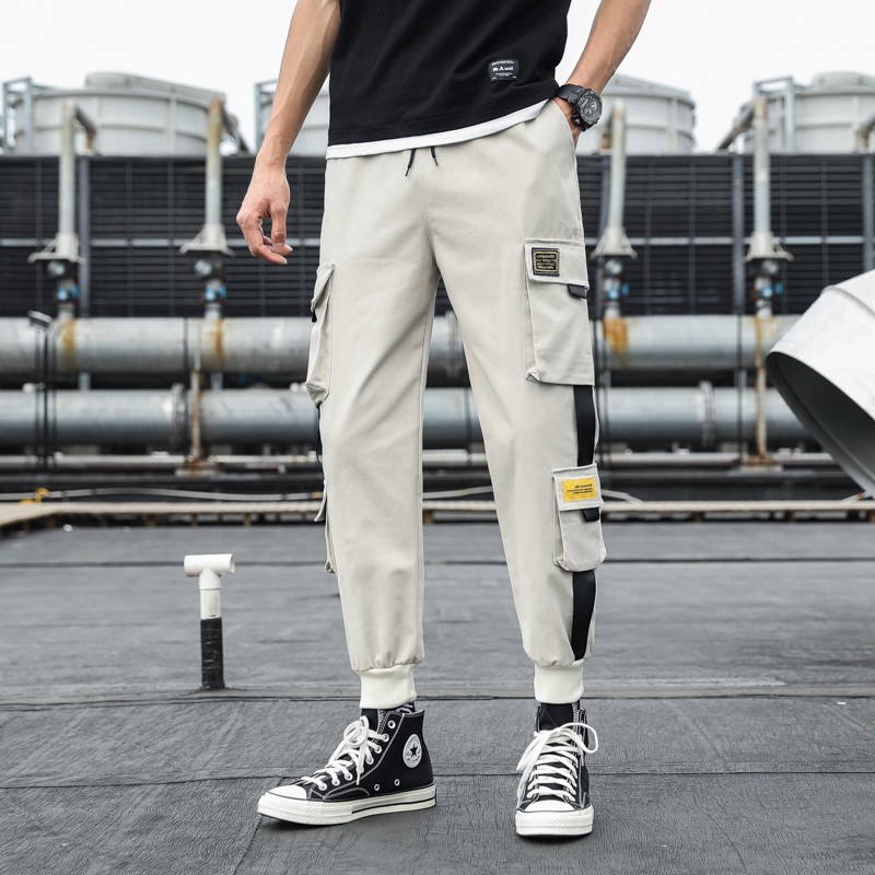 Quần Jogger Thể Thao Nam Basic Phối Bốn Túi Hộp To Nhỏ Bo Gấu Trẻ Trung Năng Động ZENKODLMEN JOGGER NAM 9000055