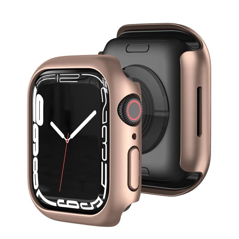 Ốp bảo vệ mặt đồng hồ Apple Watch 45mm Series 7 6 5 4 3 2 41mm 45mm 40mm bằng PC cứng chất lượng cao