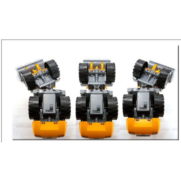 Mô hình xe xúc lật - xe ủi đất đồ chơi trẻ em