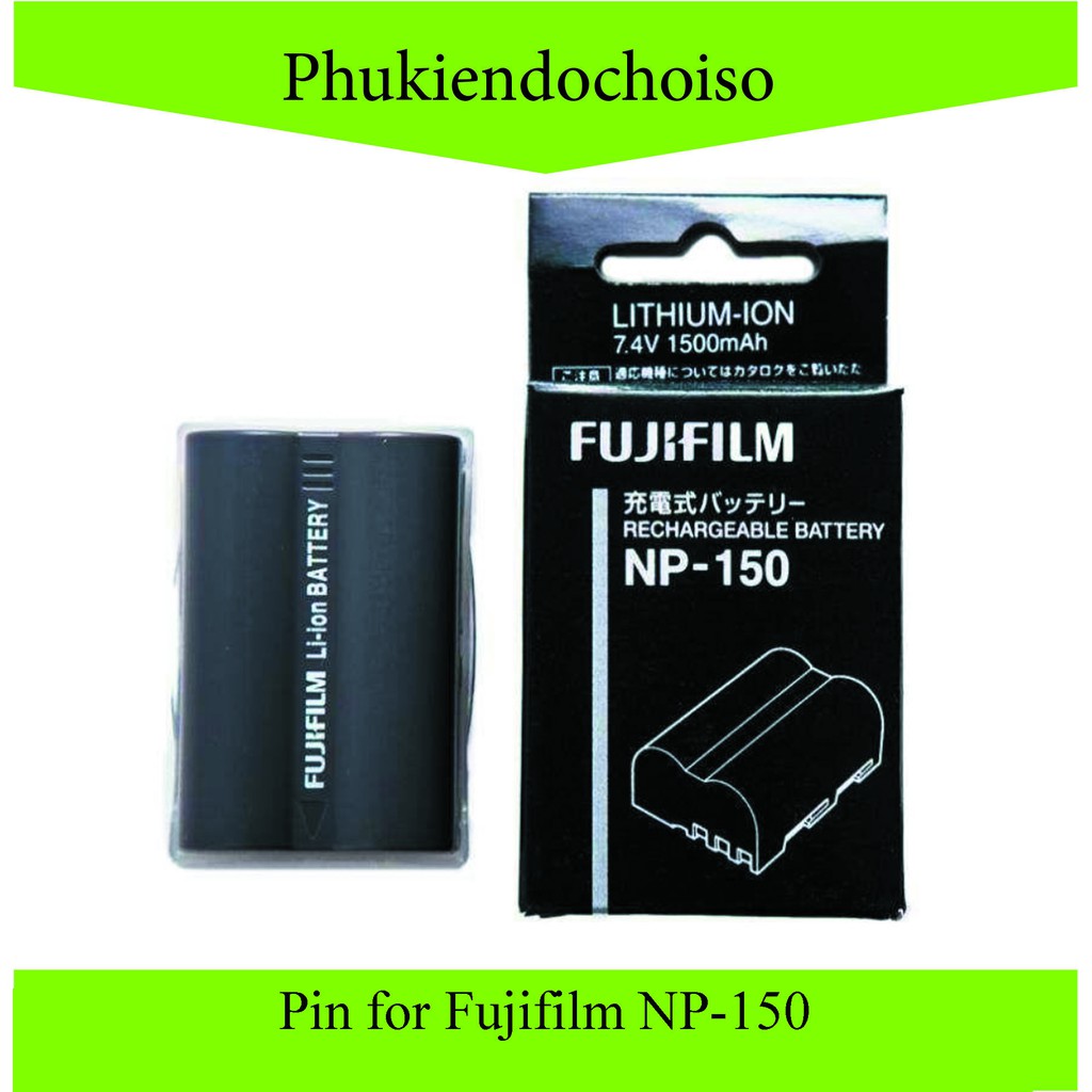 Pin thay thế pin máy ảnh for Fujifilm NP-150, Hàng nhập khẩu