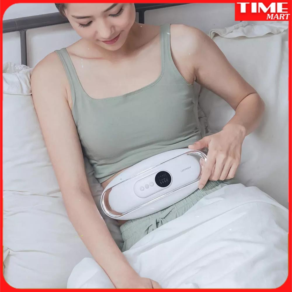 [CHÍNH HÃNG] Máy massage lưng, eo Leravan EMS bằng xung điện, hồng ngoại [TIME_MART siêu thị tiện ích gia đình]