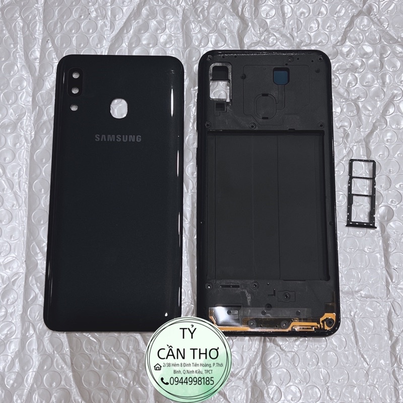 Bộ vỏ sườn Samsung A30 đủ các màu