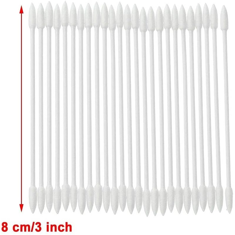 Hộp Tăm Bông Đầu Nhọn Mềm Mại Dùng 1 Lần Cho Tai Nghe AirPods/Điện Thoại