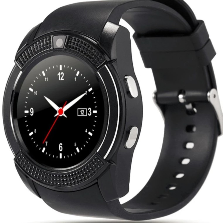 Đồng hồ thông minh Smart Watch mặt tròn V8 có khe sim