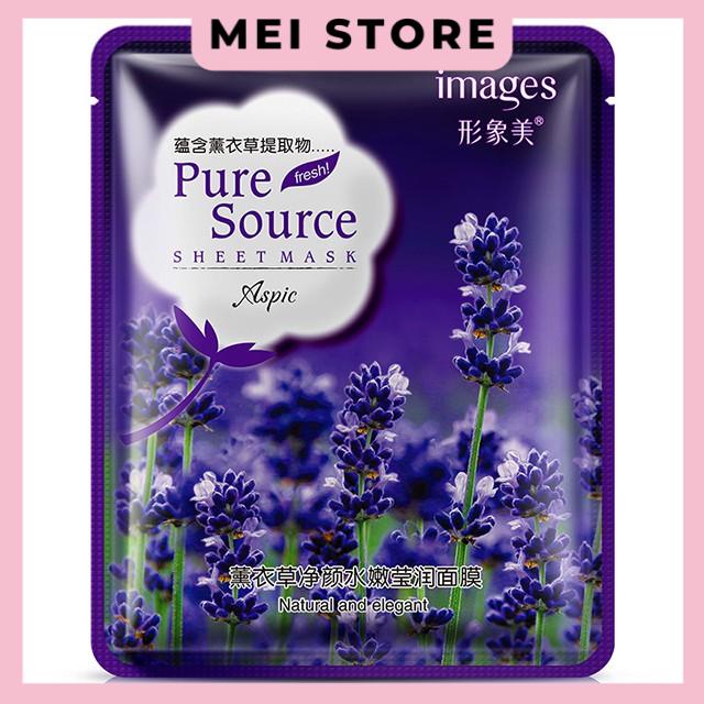 Mặt nạ giữ ẩm làm sáng da Pure Source-images ( 1 miếng)