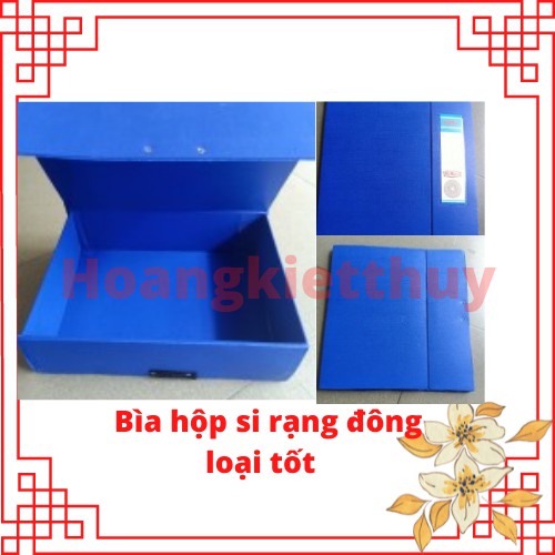 Bìa hộp si rạng đông dùng đựng hóa đơn chứng từ tài liệu các khổ