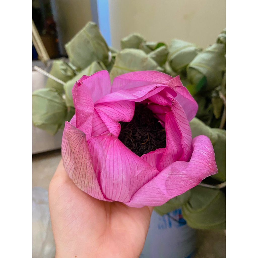 Chè sen Tây Hồ - Trà Long Bích (thương hiệu hảo hạng)