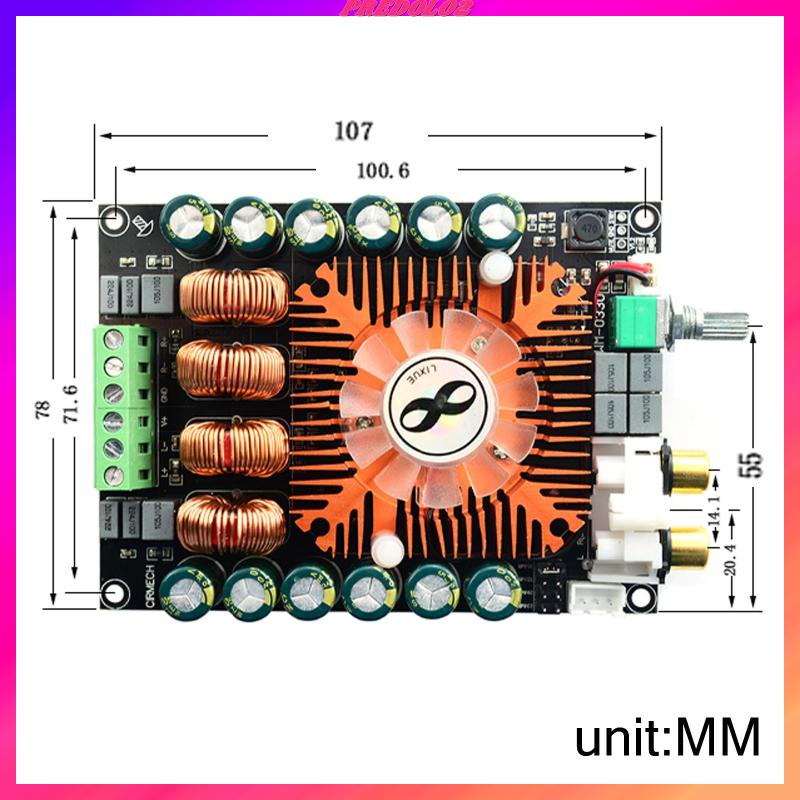 Bo Mạch Khuếch Đại Âm Thanh Btl TDA7498E 2 Cho Máy Tính / Xe Hơi