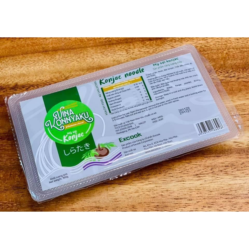Mì Nưa Konjac Excook Giảm Cân Keto, Low Carb Cho Người Tiểu Đường | BigBuy360 - bigbuy360.vn