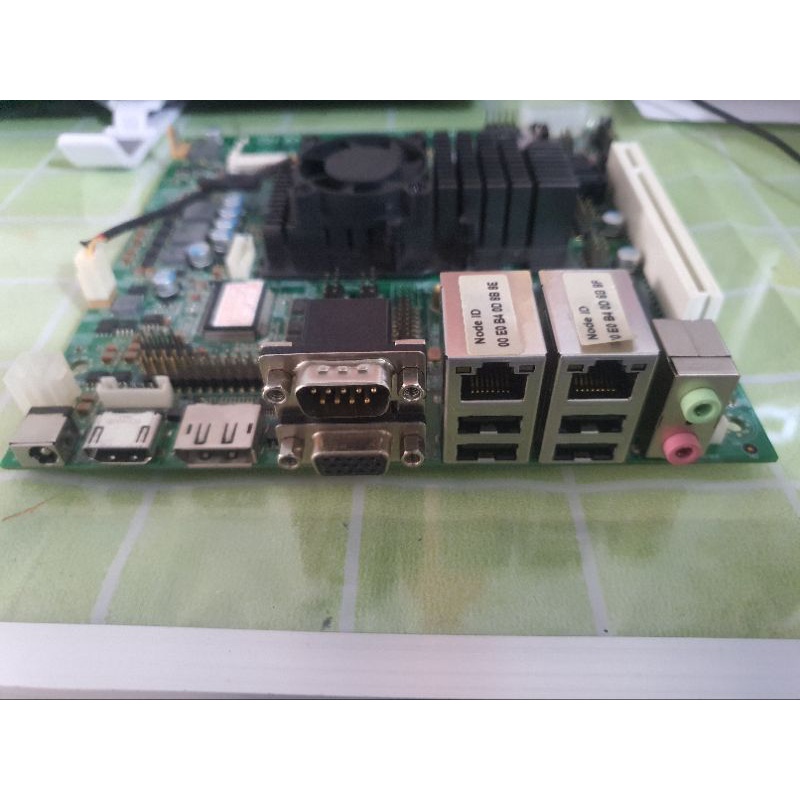 Main ITX Anovo D2550 2 LAN, Mini PCI-E, Mini SATA chuẩn công nghiệp
