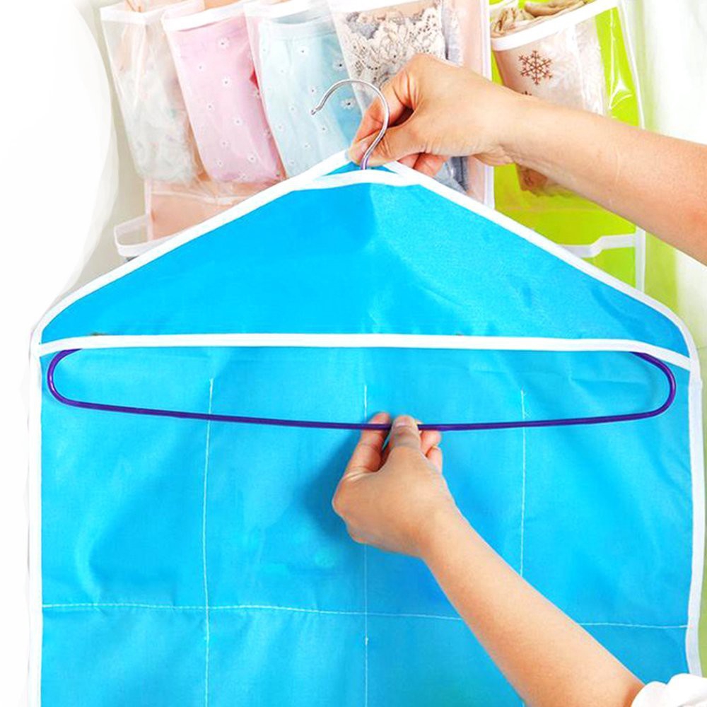 Túi Treo 16 Ngăn Đựng Vớ / Đồ Lót Tiện Lợi