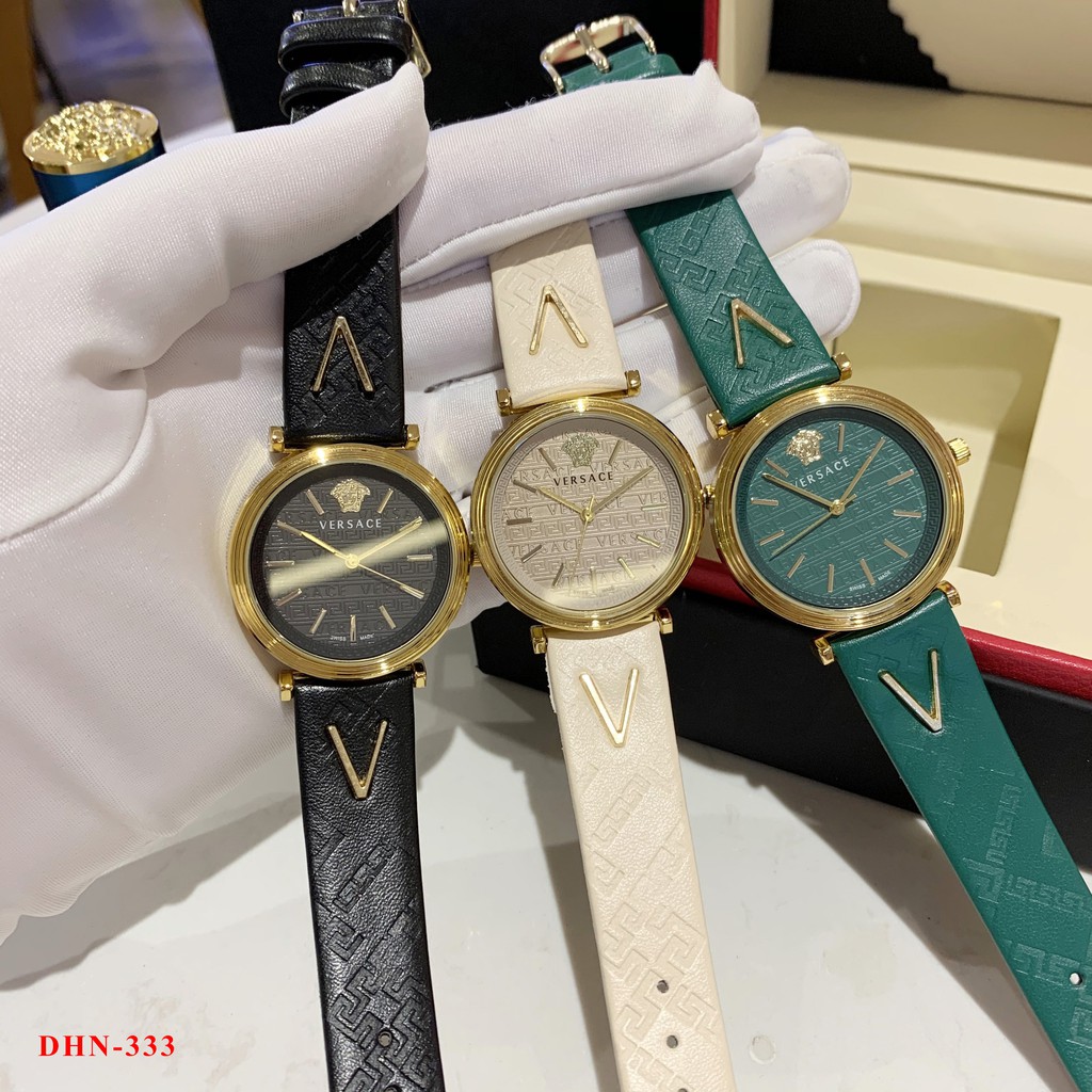 [Video] Đồng hồ nữ VS mặt tròn dây da xịn 3 màu hàng đẹp fullboxx bảo hành 12 tháng | BigBuy360 - bigbuy360.vn