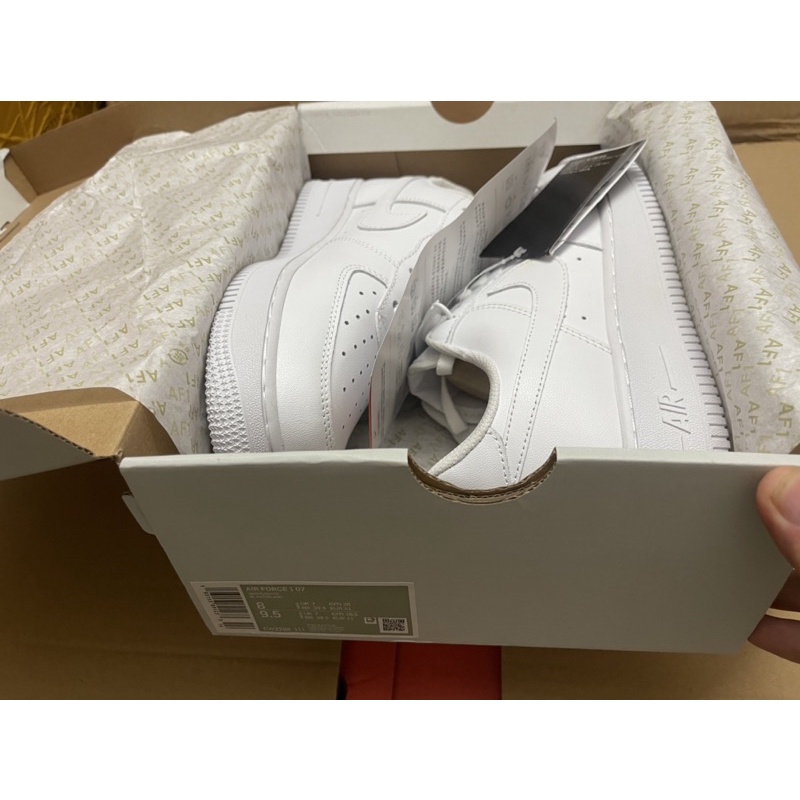 Giày AF1 AIR FORCE ONE low all white | Phiên bản Tc