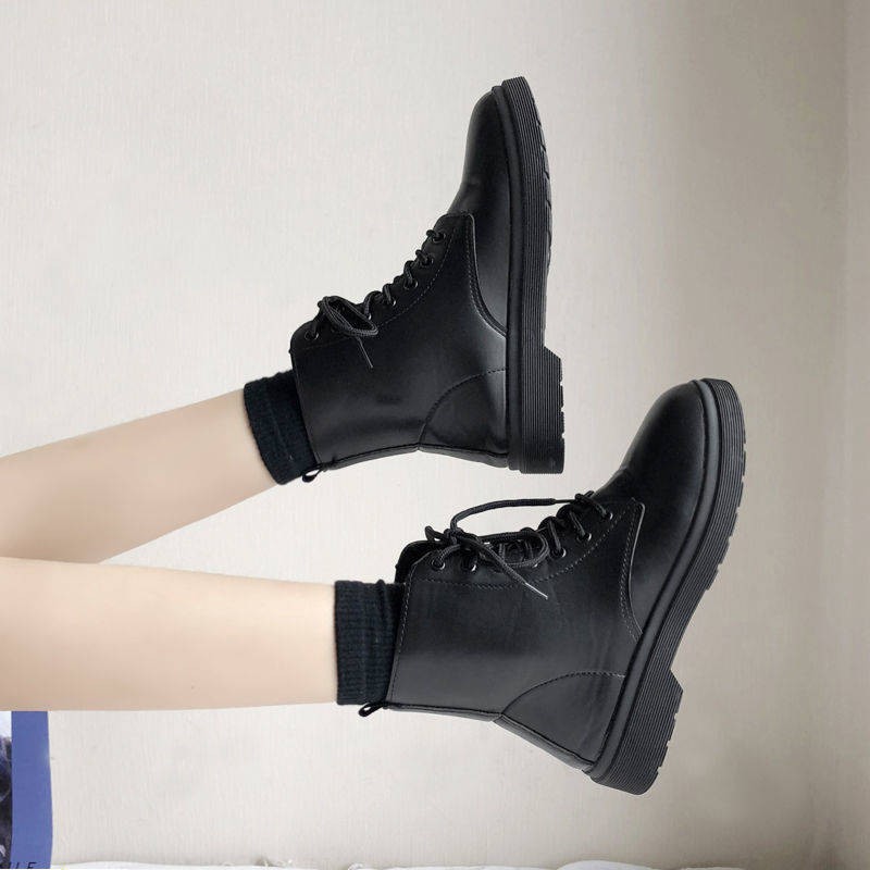Timberland Giày Bốt Martin Mỏng Cổ Thấp Kiểu Retro Anh Thời Trang Xuân Thu 2020 Cho Nữ
