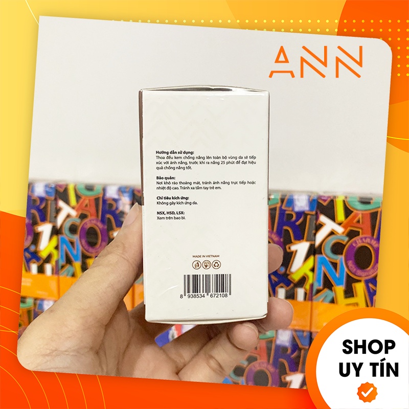 [Chính Hãng] Kem Chống Nắng MeeA Organic Mini
