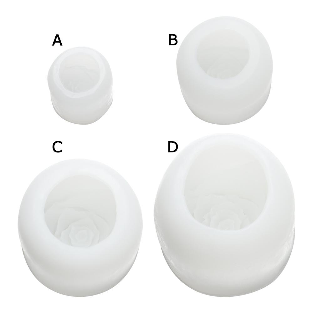 Khuôn Làm Đá Hình Hoa Hồng 3D Xinh Xắn