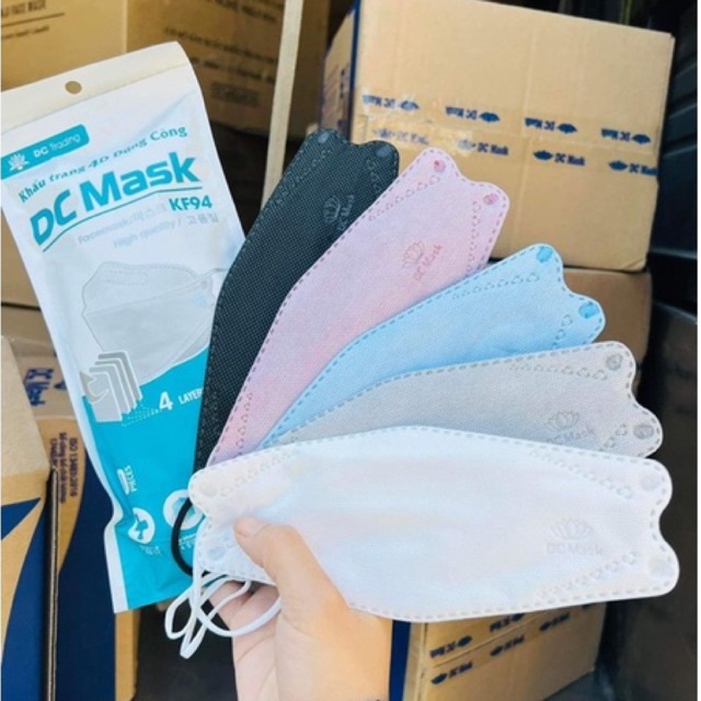 Set 50 Cái Khẩu Trang KF94 DC MASK CHÍNH HÃNG