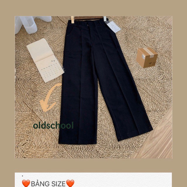 {Amanda}QUẦN TÂY SUÔNG HÀN QUỐC 94CM (ảnh thật/sẵn).