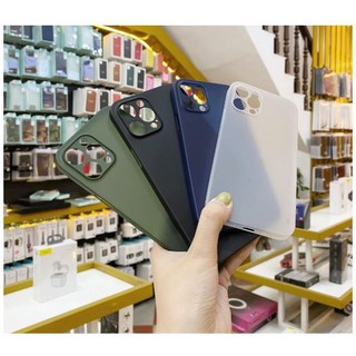 Ốp Lưng iphone 12 mini/iphone 12 pro/12 max/12 pro max Memumi Siêu Mỏng 0.3mm - Chính Hãng kèm ảnh thật