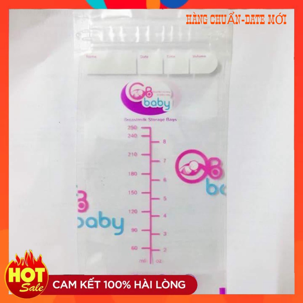 Hộp 50 túi trữ sữa GB Baby Hàn Quốc