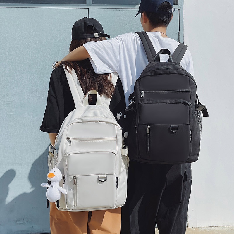 Balo PRETTYZYS chống thấm nước 15.6 inch phong cách Hàn Quốc 2021 cho nam và nữ