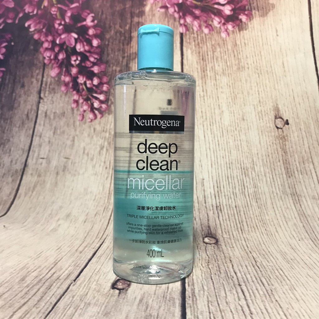 Nước Tẩy Trang NEUTROGENA Deep Clean Micellar Purifying Water 400ml