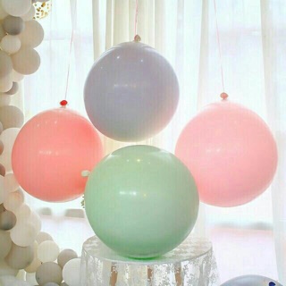 Bóng màu Pastel size 18inch đường kính 45cm