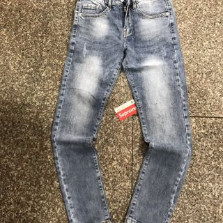 Quần Jeans ống Đứng nam
