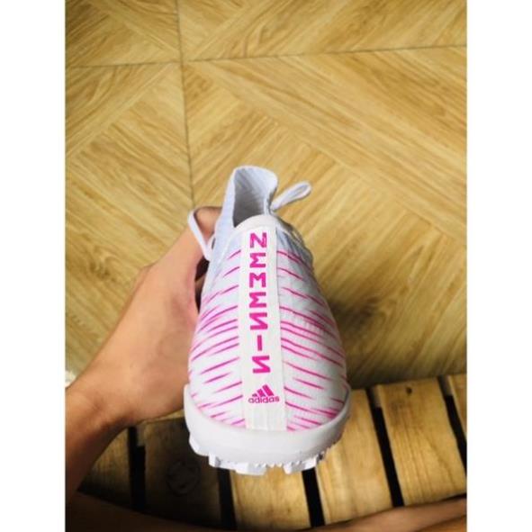 SẴN Giày đá bóng nemeziz 18.3 TF trắng hồng :