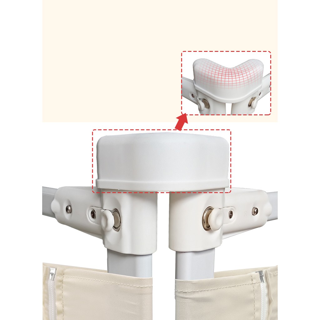 Thanh chắn giường/ chặn giường Baby Gift có nút bấm trượt xuống dễ dàng sử dụng