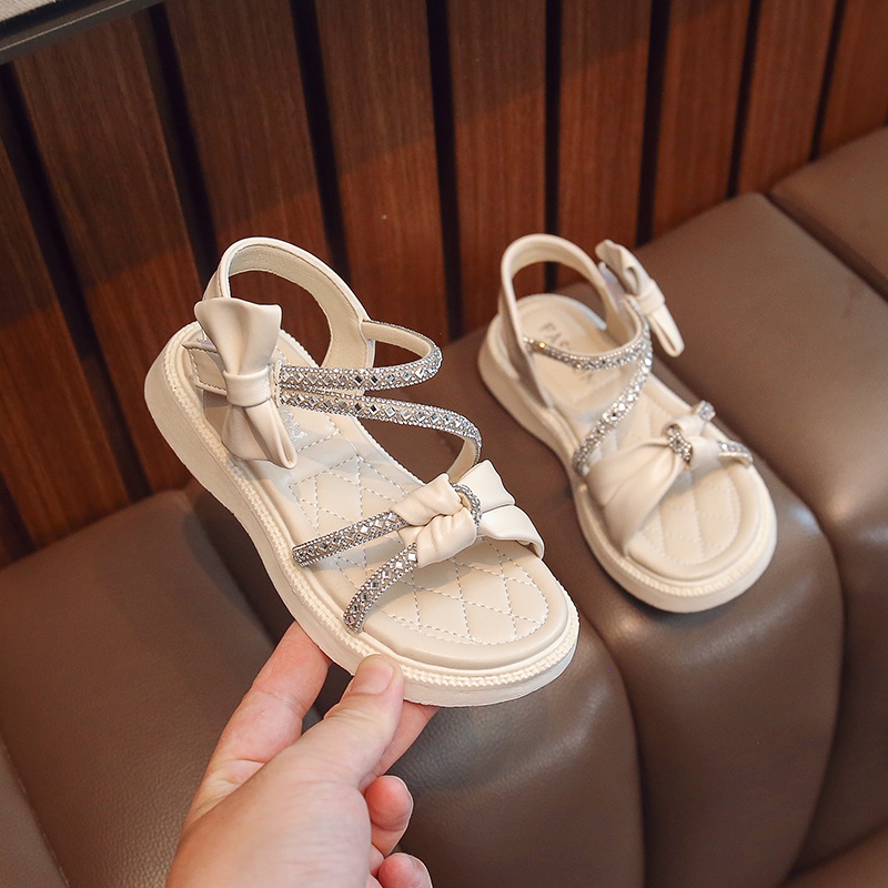 Sandal Thiết Kế Mới Thời Trang Theo Phong Cách Hàn Quốc Cho Bé Gái