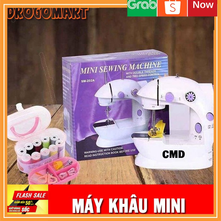 Máy khâu mini gia đình cầm tay tiện dụng Máy may CMD hỗ trợ may vá Bảo Hành 6 tháng 🚀GIAO HÀNG HỎA TỐC NOWSHIP, GRAB 🚀