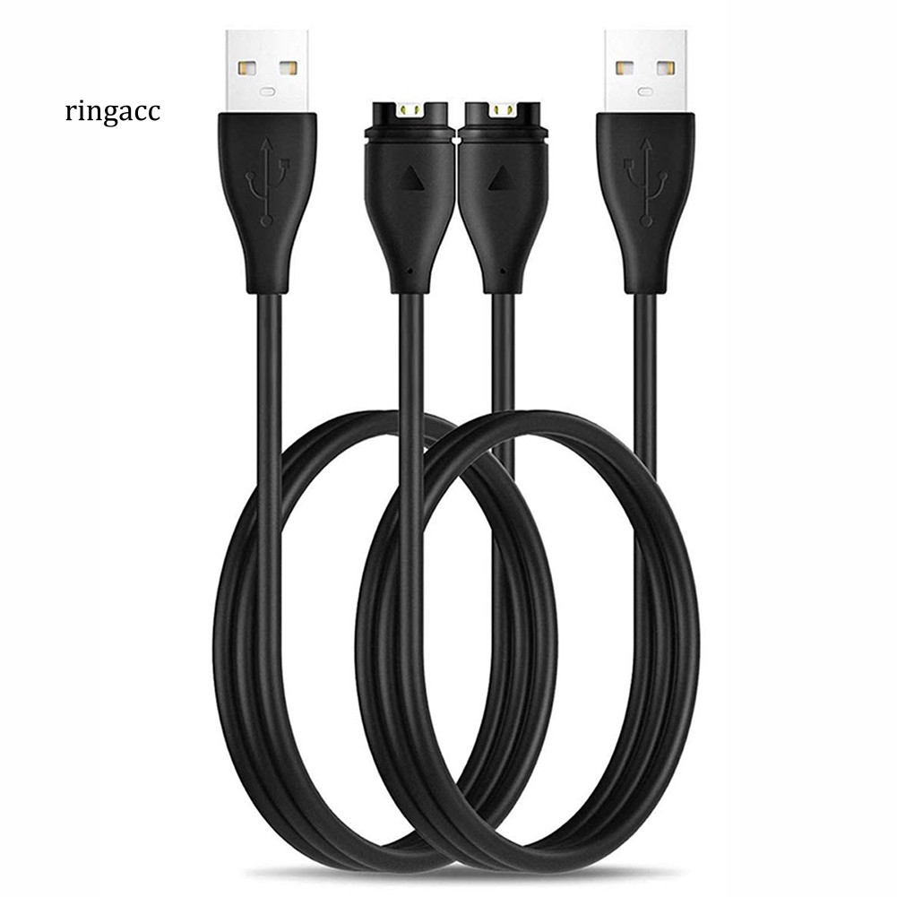 Set 2 Dây Cáp Sạc Nhanh Cho Đồng Hồ Thông Minh Garmin Fenix 6 6s 6x Vivoactive 3