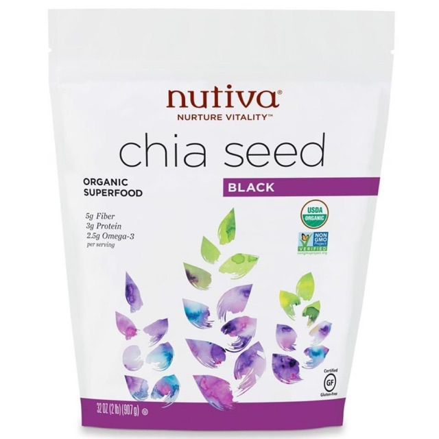 Hạt Chia Nutiva Organic Chia Seed
