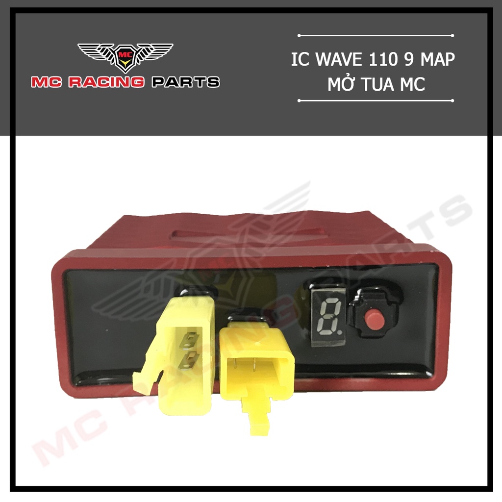 IC WAVE 110 ĐỘ 9 MAP (VỈ) MỞ TUA MC RACING