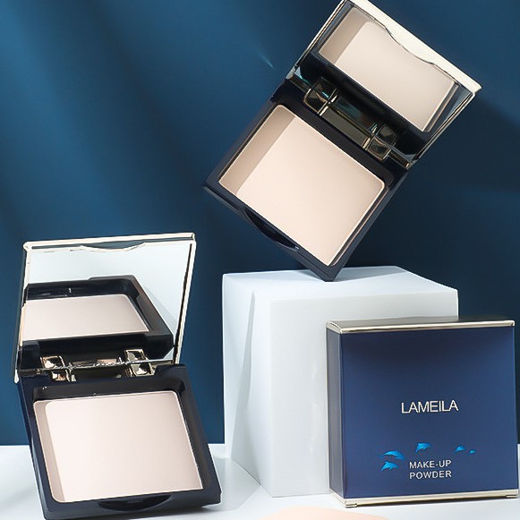 Phấn Nền Cao Cấp DOLPHIN XANH Lameila 5063 kèm bông tan lâu trôi kiềm dầu mềm mịn che phủ tốt sỉ rẻ makeup powder | BigBuy360 - bigbuy360.vn