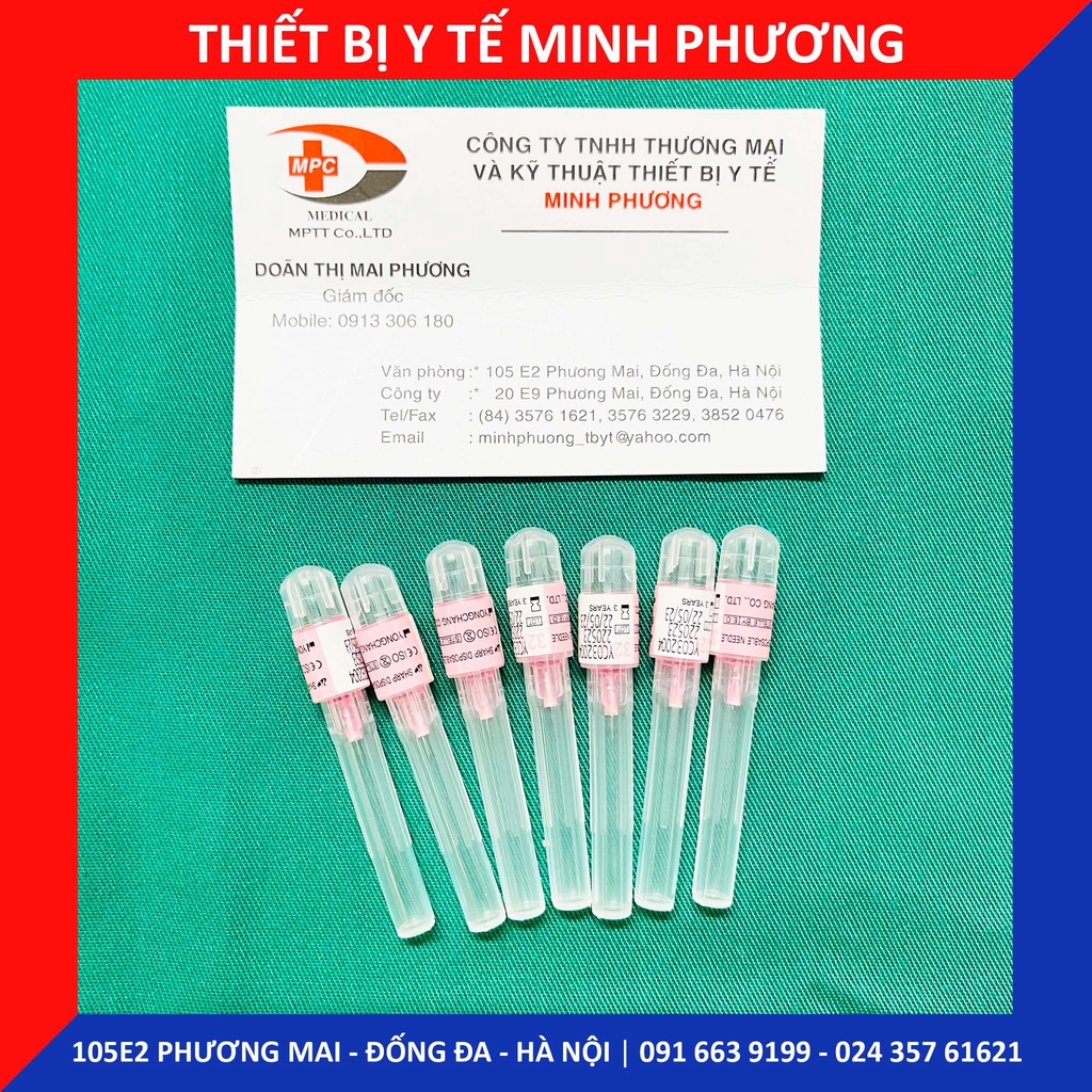 Đầu kim tiêm dưỡng chất 32G, 34G hộp 50 chiếc