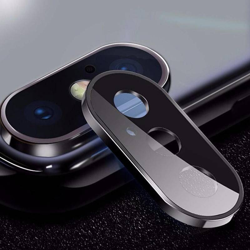 Metal + Glass integrated Camera Lens Protector Film for iPhone X XR Full Protection for iPhone X XS MAX Camera cover Color film