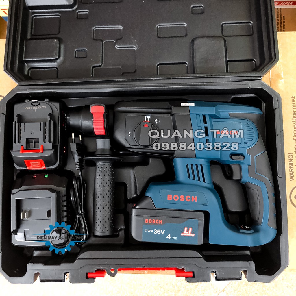 Máy Khoan Bê Tông Pin Bosch Chuyên Dụng 36V Không Chổi Than