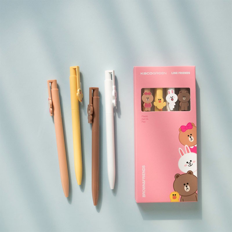 Bút Kaco LINE FRIENDS ngòi 0.5mm