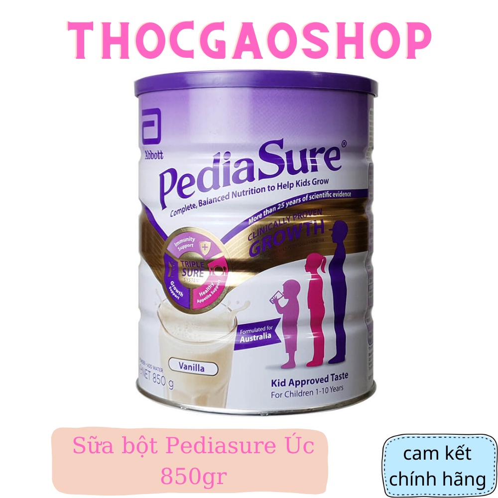 Sữa Pediasure Úc 850gr