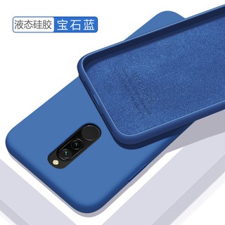 Ốp Điện Thoại Bằng Silicone Mềm Màu Trơn Cho Xiaomi Redmi 8 Redmi8