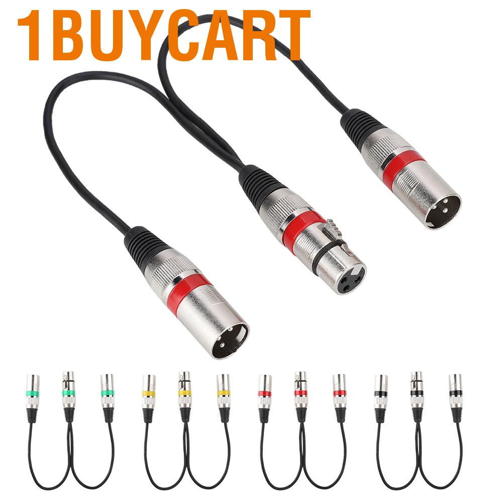 Cáp chia mic đầu cái XLR sang 2 đực kích thước 30cm chuyên dụng cho Canon