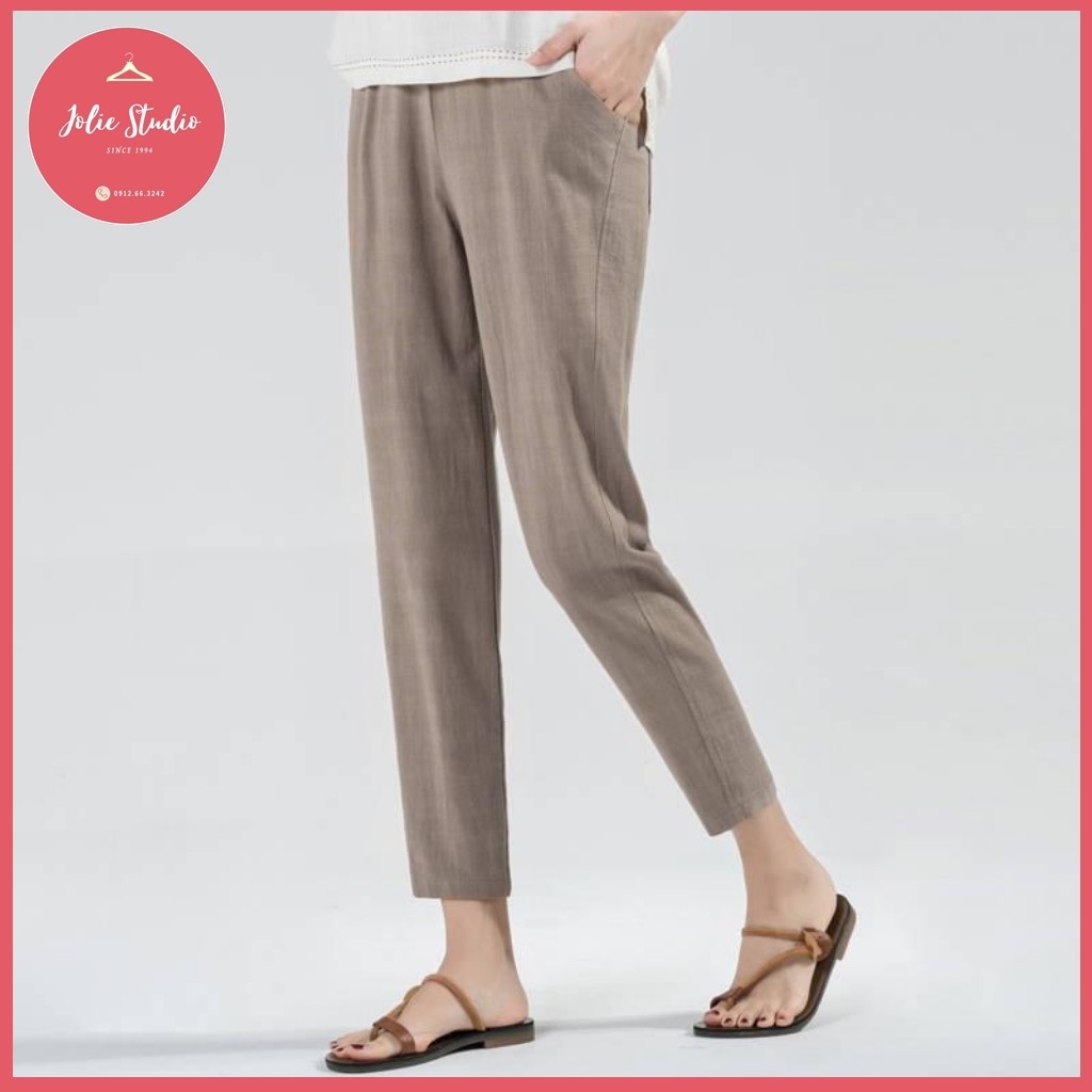 Quần Baggy Đũi Lụa Co Giãn 4 Chiều Không Bai Xù, Bao Bền Đẹp | BigBuy360 - bigbuy360.vn